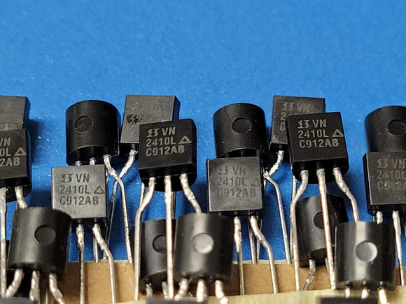 (1 PC) VN2410L SILICONIX MOSFET N-Channel 240V 1A 1W TO92