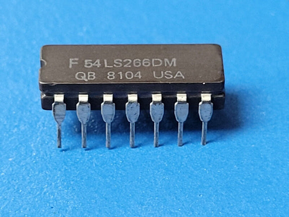 (1 PC) 54LS266DMQB FSC XNOR Gate, TTL, CDIP14