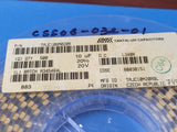 (25 PCS) TAJC106M020RNJ AVX CAP TANT 10UF 20% 20V 2312