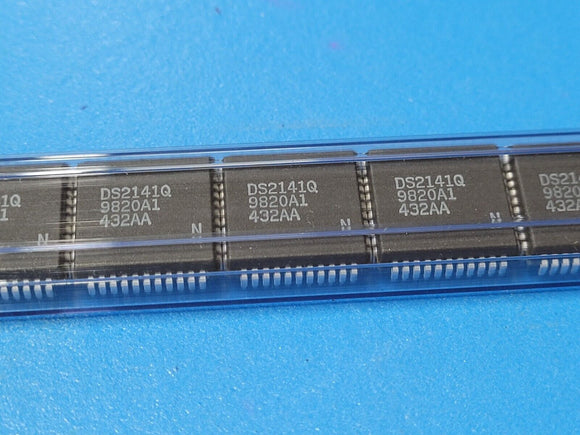 (1 PC) DS2141AQN Telecom Interface ICs T1 Controller w/Elastic Store PLCC-44
