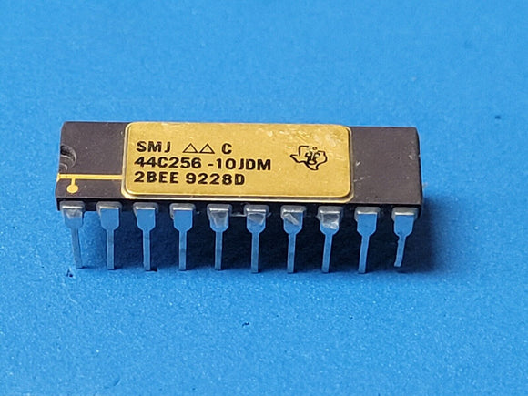 (1 PC) SMJ44C256-10JDM TI Fast Page DRAM, 256KX4, 100ns, CMOS, CDIP20