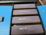 (1 PC) WTL2010JC2A WEITEK CPU 16x16bit Parallel Mult/acc 10MHz CMOS GOLD CDIP-64