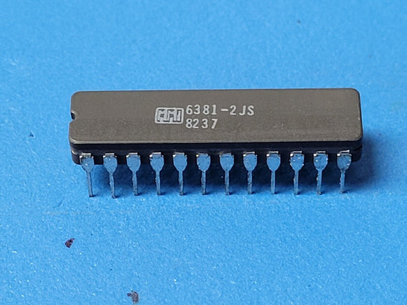 (1 PC) 6381-2JS MMI OTP ROM, 1KX8, 55ns, CMOS, CDIP24