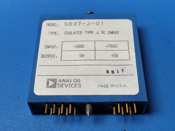 (1 PC) 5B37-J-01 AD Isolated Type J Thermocouple Input -100C +760C