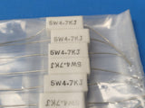 (10 pcs) PW5-472-JBW RCD 4.7K Ohm 5W 5% AXIAL CEMENT POWER WIREWOUND RESISTORS
