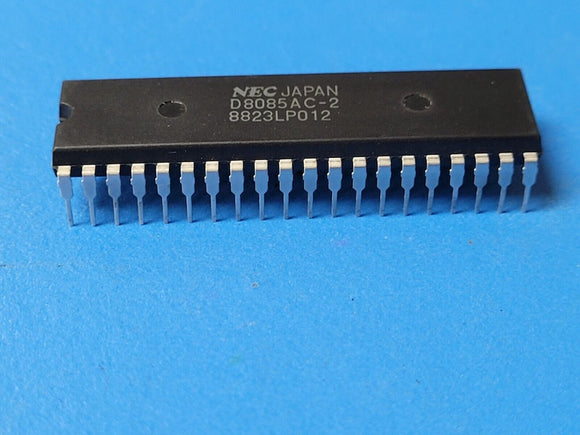 (1 PC) UPC8085AC-2 NEC RISC Microprocessor, 8-Bit, 5MHz, MOS, PDIP40