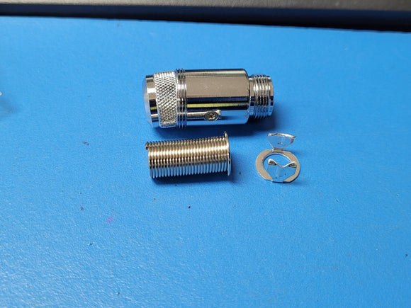 (1PC) 91-MC4F AMPHENOL, 4PIN FEMALE MIC CONNECTOR CABLE END