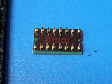 (1 PC) 4414-316LF ADVANCED INTERCONNECTIONS 16 POS. SOIC ADAPTER ROHS