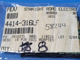(1 PC) 4414-316LF ADVANCED INTERCONNECTIONS 16 POS. SOIC ADAPTER ROHS