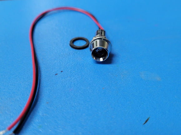 (2 PCS) PMRL200W-NWB24H-WT VCC LED Panel Indicator Blue 45° 24V 15mA ROHS