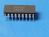 (1 PC) X2210DI XICOR Non-Volatile SRAM, 64X4, 300ns, NMOS, CDIP18