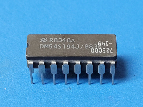 (1 PC) DM54S194J/883B NSC Shift Register, 4-Bit, Bidirectional, TTL, CDIP16