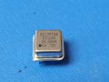 (10) EC1100-24.000M Ecliptek Clock Oscillator, 24MHz Nom 20.8mm x 13.2mm x 5.0mm