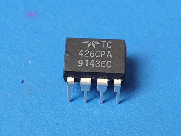 (1 PC) TC426CPA Buffer/Inverter Based MOSFET Driver, 1.5A, CMOS, PDIP8