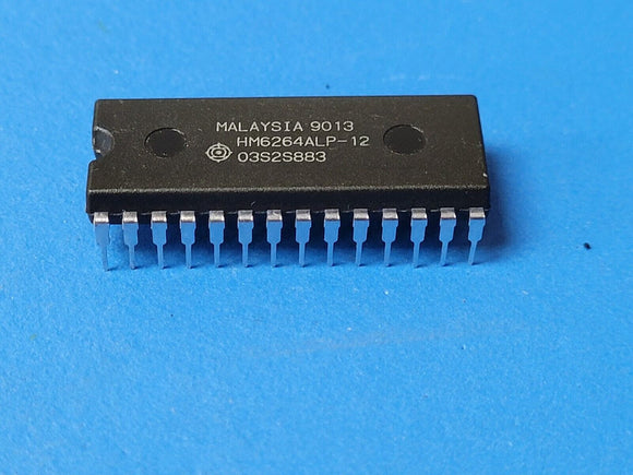 (1 PC) HM6264ALP-12 HIT Standard SRAM, 8KX8, 120ns, CMOS, PDIP28