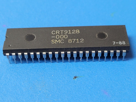 (1 PC) CRT9128 SMC Display Controller, MOS, PDIP40