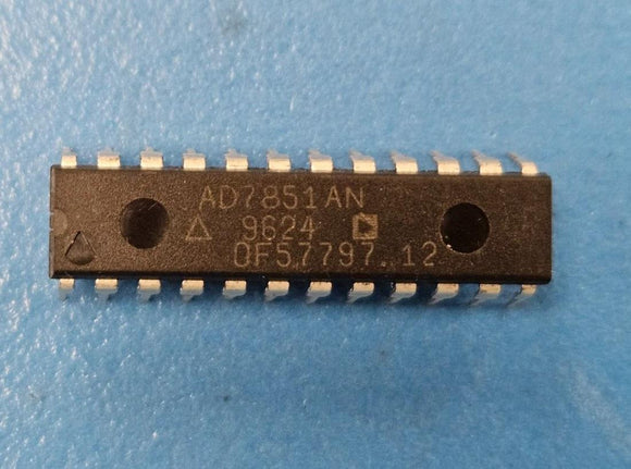 (1PC) AD7851AN ADC, 14-Bit, 1 Func, 1 Channel, Serial Access, CMOS, PDIP24