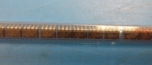 (100 PCS) AT24C01A-10PC ATMEL EEPROM Serial-2Wire 1K-bit 128 x 8 5V 8-Pin PDIP