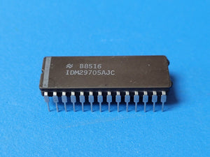 (1 PC) IDM29705AJC NSC Standard SRAM, 16X4, 25ns, ECL, CDIP28