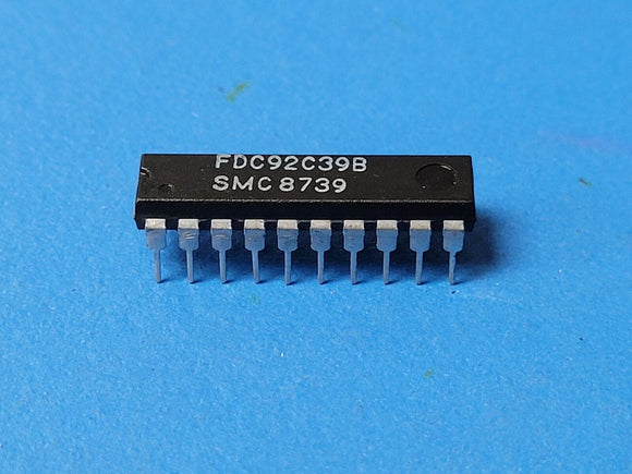 (1 PC) FDC92C39B SMC Micro Peripheral IC, CMOS, PDIP20