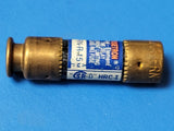 FRN-R-15 BUSSMAN Fuse, Dual Element, Time-Delay, 15 A, 250 VAC/125 VDC, 0.56 +/-