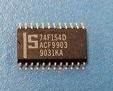 (6PC) N74F154D 74F154D Decoder/Driver, F/FAST Series, Inverted Output,TTL,SOIC24
