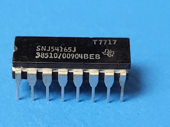 (1 PC) SNJ54165J (JM38510/00904BEB) TI IC 16 PIN CERAMIC DIP