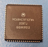 (1) MC68HC11F1CFN4 Microcontroller, 8-Bit, EEPROM, 6800 CPU, 4MHz, HCMOS, PQCC68