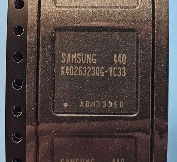 (1PC) K4D26323QG-VC33 DRAM Chip GDDR SDRAM 128M-Bit 4Mx32 1.8V BGA-144
