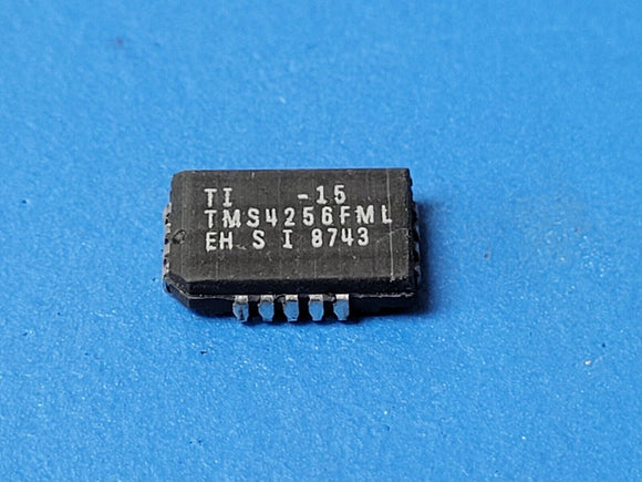 (2 PCS) TMS4256FML-15 TI Page Mode DRAM 256KX1 150ns MOS SOJ18