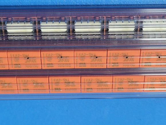(2 PCS) EA2-5NJ NEC Electromechanical Relay DPDT 5VDC 2A