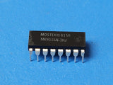 (5PC) MK4116N-3 MK4116N-3GP MK4116N-3HJ MOSTEK 16K x 1 Bit DRam 200ns PDIP-16