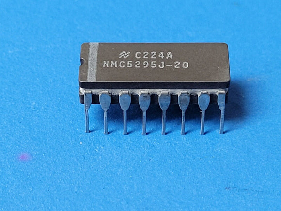(1 PC) NMC5295J-20 NSC Page Mode DRAM, 16KX1, 80ns, MOS, CDIP16 VINTAGE RARE