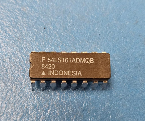 (1PC) 54LS161ADMQB Binary Counter, Synchronous, 4-Bit, Up Direction, TTL, CDIP16