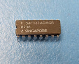 (1PC) 54LS161ADMQB Binary Counter, Synchronous, 4-Bit, Up Direction, TTL, CDIP16