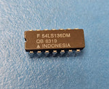 (3PCS) 54LS136DMQB FSC XOR Gate, LS Series, 4-Func, 2-Input, TTL, CDIP14