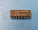(2PCS) 54LS165DMQB Shift Register, 8-Bit, Right Direction, TTL, CDIP16