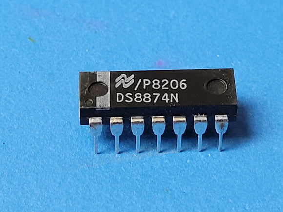 (1 PC) DS8874N NSC LED Driver, 9-Segment, BIPolar, PDIP14