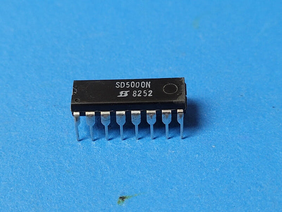 (1 PC) SD5000N SILICONIX FET TRANSISTOR 0.05A 20V 4 ELEMENT N-CHANNEL DIP-16