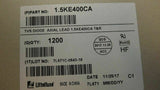 (40PCS) 1.5KE400CA LITTELFUSE TVS DIODE 342V 548V DO201