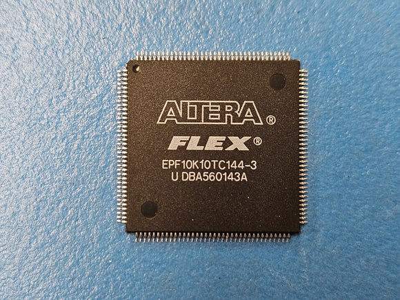 (1PC) EPF10K10TC144-3 Altera Loadable PLD, 0.5ns, CMOS, PQFP144