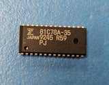 (2PCS) MB81C78A-35PJ Fujitsu Standard SRAM, 8KX8, 35ns, CMOS, SOJ28