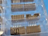 (25PC) 2510 10Pin PCB Box Header IDC Male Socket Straight Connector 2.54mm Pitch