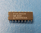 (2PCS) 54LS85DMQB Magnitude Comparator, 4-Bit, True Output, TTL, CDIP16