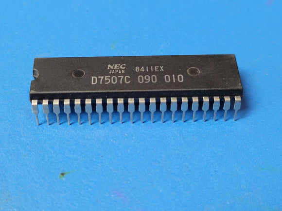 (1 PC) UPD7507C NEC Microcontroller, 4-Bit, MROM, 0.41MHz, CMOS, PDIP40
