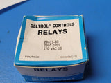 (1 PC) 20613-80 DELTROL CONTROLS DPDT 10A Relay 120VAC Coil