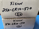 (10 PCS) 280-CR10-510 Xicon, Wirewound Resistors 510ohms 5% Tol, Axial Obsolete
