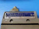 BZV6-2RQ MICRO SWITCH Limit Switches SPDT 1NC/1NO 15A Top Plunger