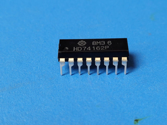 (1 PC) HD74162P HIT Decade Counter, Synchronous, Up Direction, TTL, PDIP16