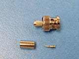(2 PER ORDER) B-3000 CONNNECTOR BNC PLUG STR 75 OHM CRIMP